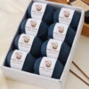 bleu fleuri -une pièce -50g