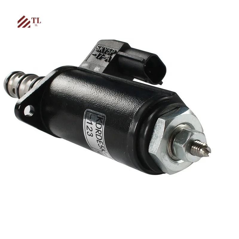 High-Quality Solenoid Valve for Kobelco SK210-8 and SK200-8 Excavators with 1 Year Warranty