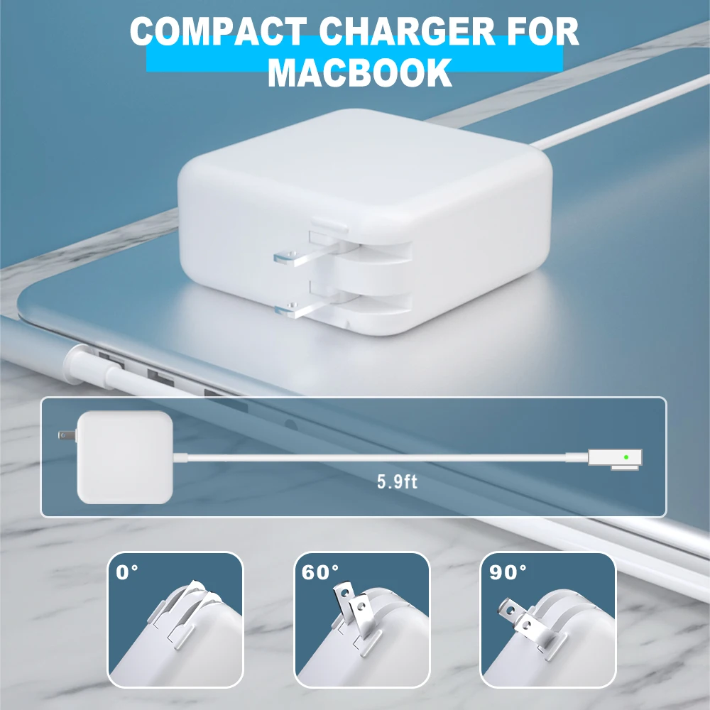 2023 Wholesale For Macbook Air Charger 45w 60w 85w L T Tip 61w 87w 96w