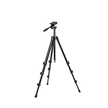 Yunteng 618 VCT-618 Professional Camera Tripod Flexible Portable Aluminum Alloy Tripods W Damping Head for DSLR SLR Camera 158cm detail image