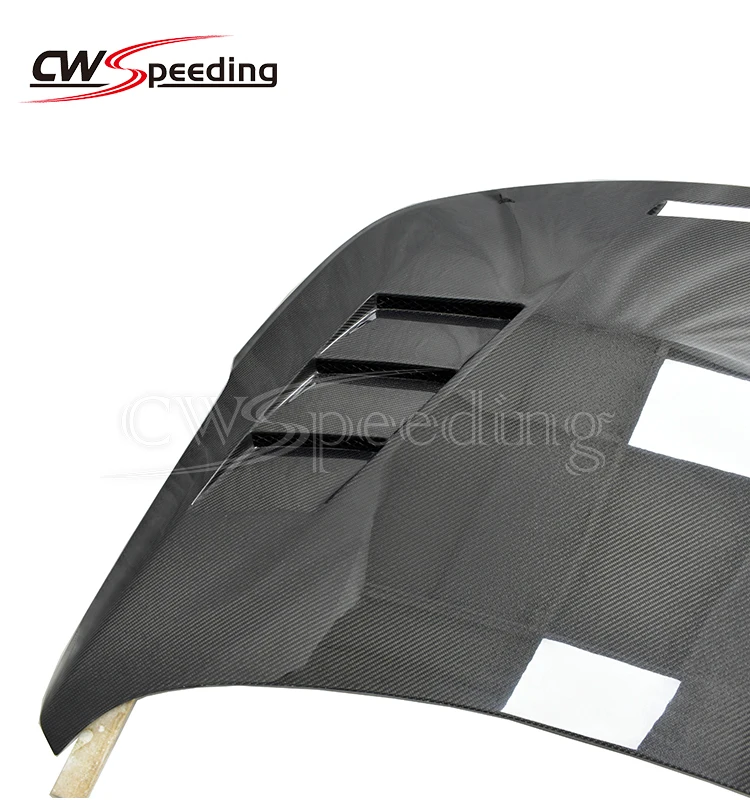 CWS-B STYLE CARBON FIBER ENGINE HOOD BONNET for CHEVROLET CRUZE 2016 2017 2018