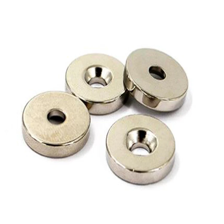 N52 сверхмощный цилиндрический чугунный потайной неодимовый магнит, мощный редкоземельный небольшой круглый магнит NdFeB на заказ