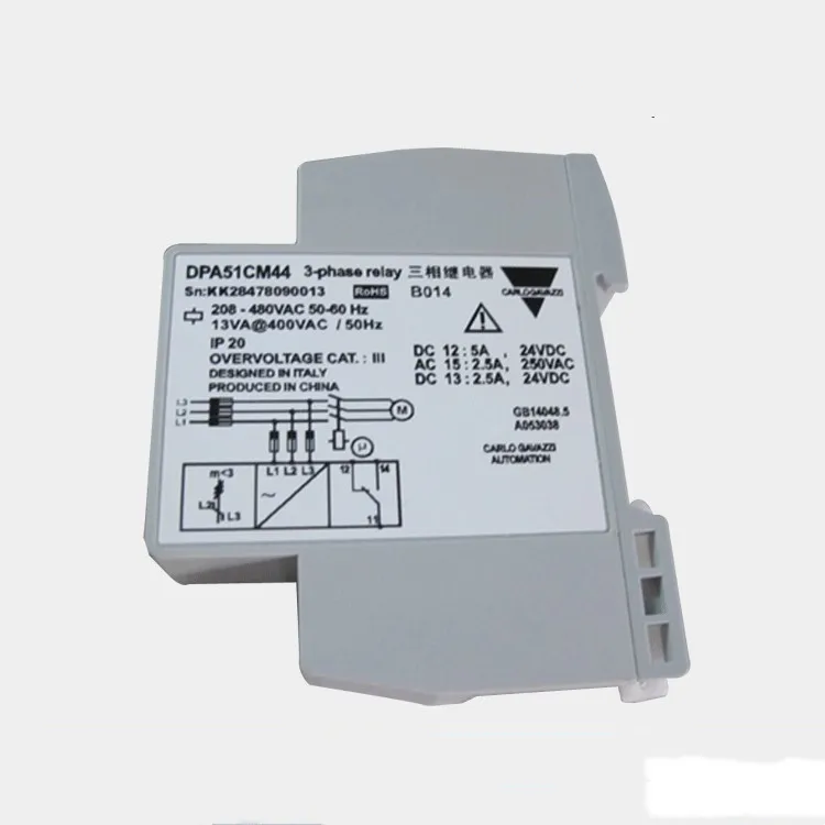 CARLO GAVAZZI SM 170 440 3 PHASE SEQUENCE VOLTAGE RELAY | Japan Marine