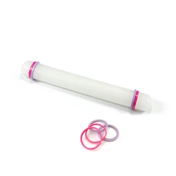 Кухня Белый антипригарный Glide Sugarcraft торт Скалка помадка торт тесто ролик Embosser украшения выпечки инструменты для тортов