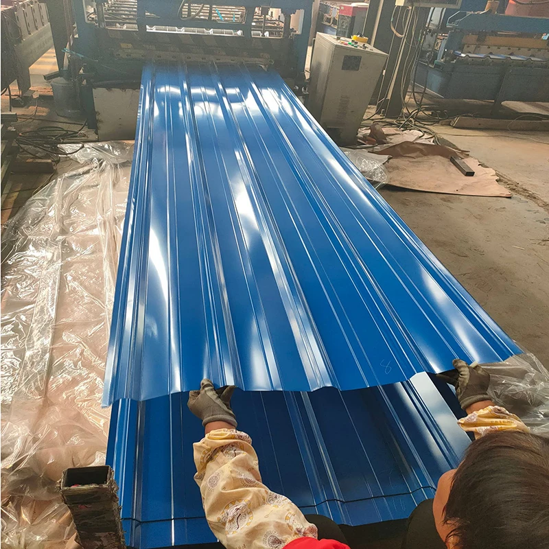 Galvanized Corrugated Prepainted Zinc Color Coated Steel Sheet For