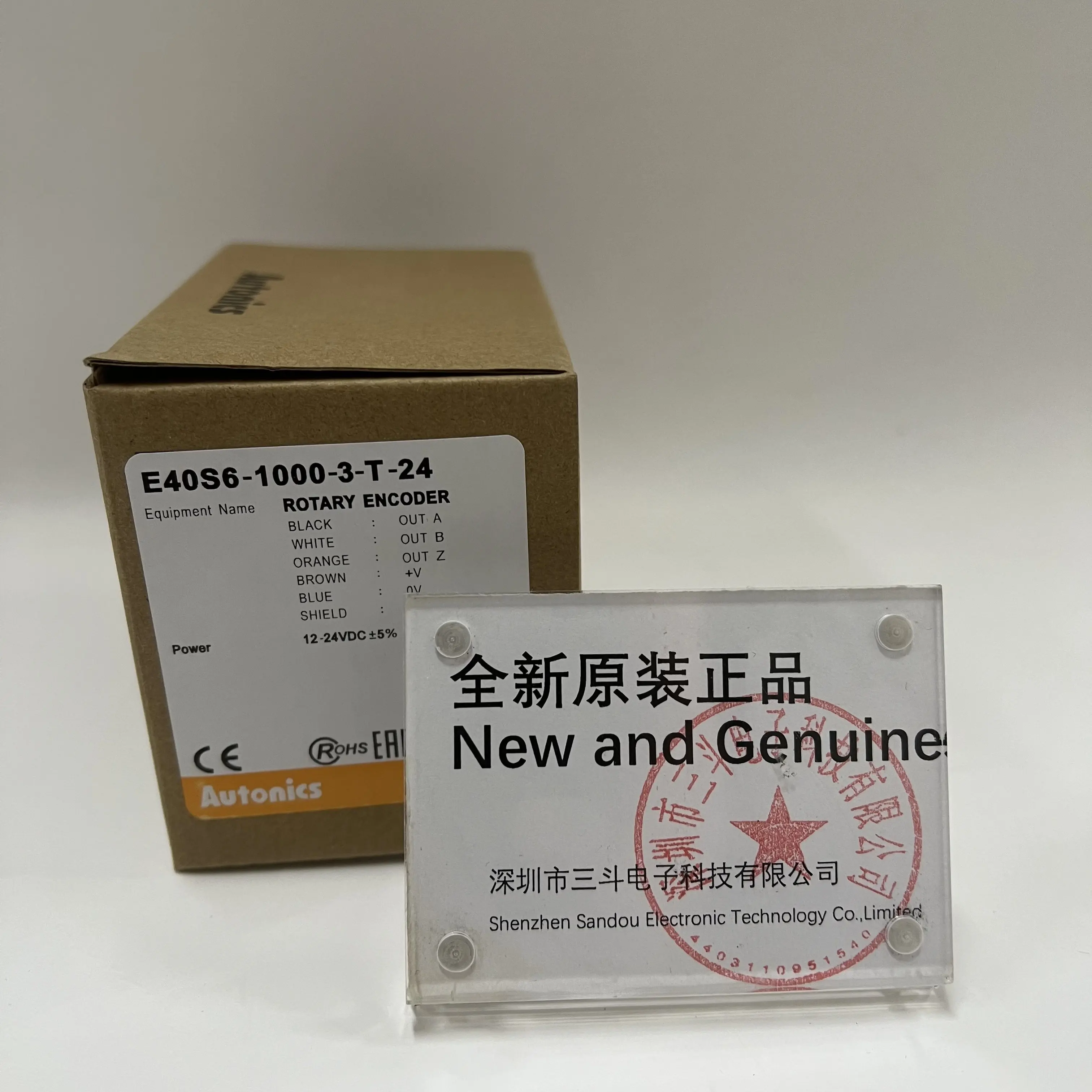 Autonics Rotary Encoder E40S6-1000-3-T-24