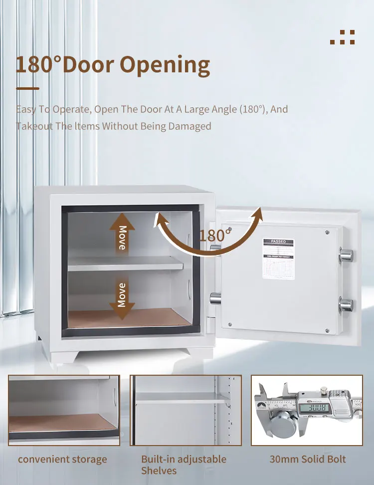 CEQSAFE American High Quality Double Lock Small Steel Security Box Keypad Fire Proof Safe supplier