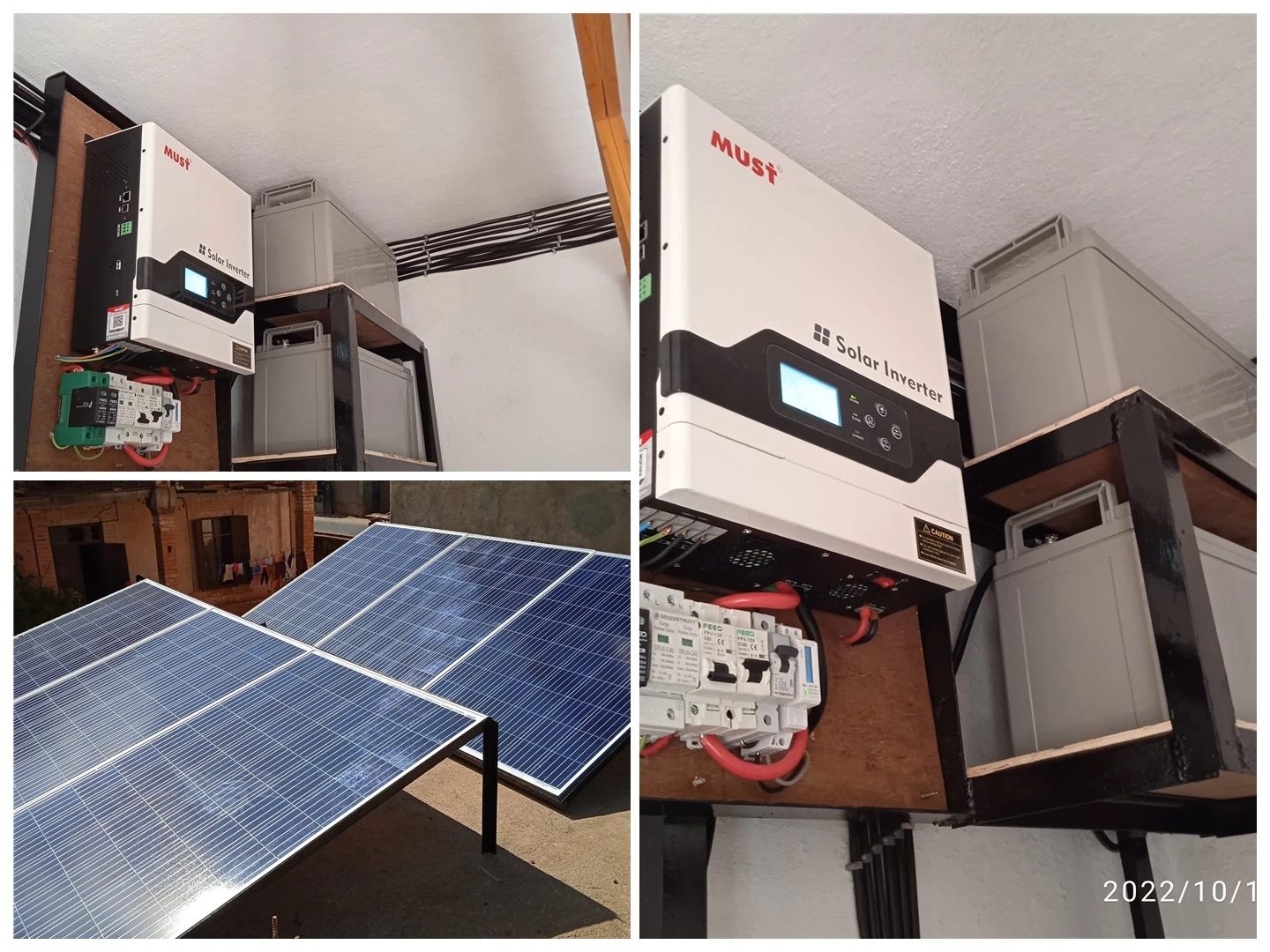 MUST PV3300TLV Split Phase off Grid 6kw 48v Solar Inverter