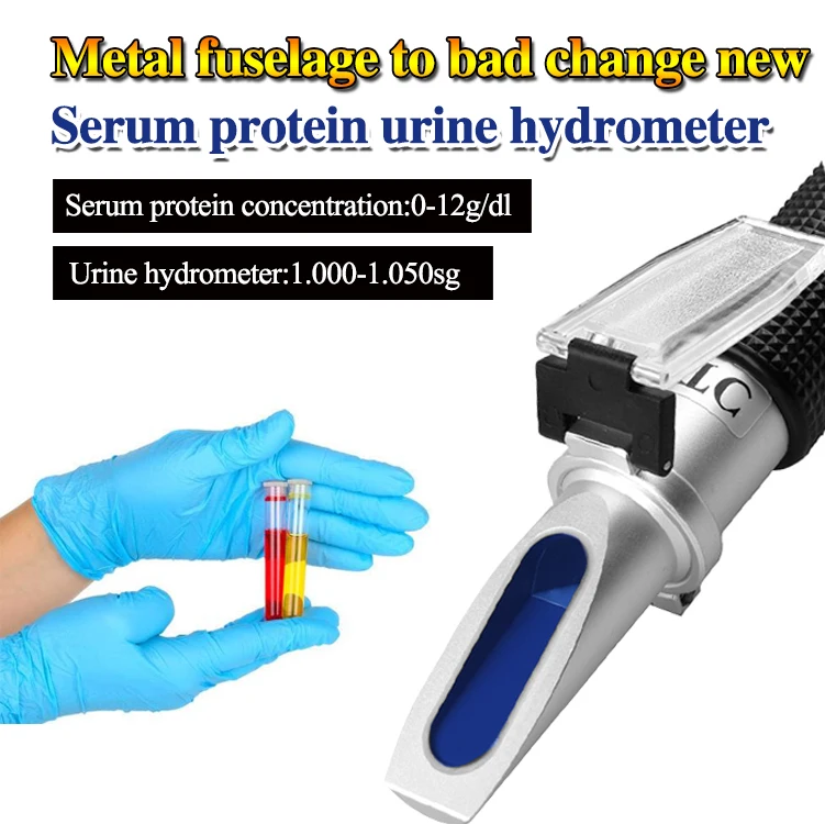 Human Clinical Refractometer Measurement Serum Protein Urine SG RI Tri Scale  ATC