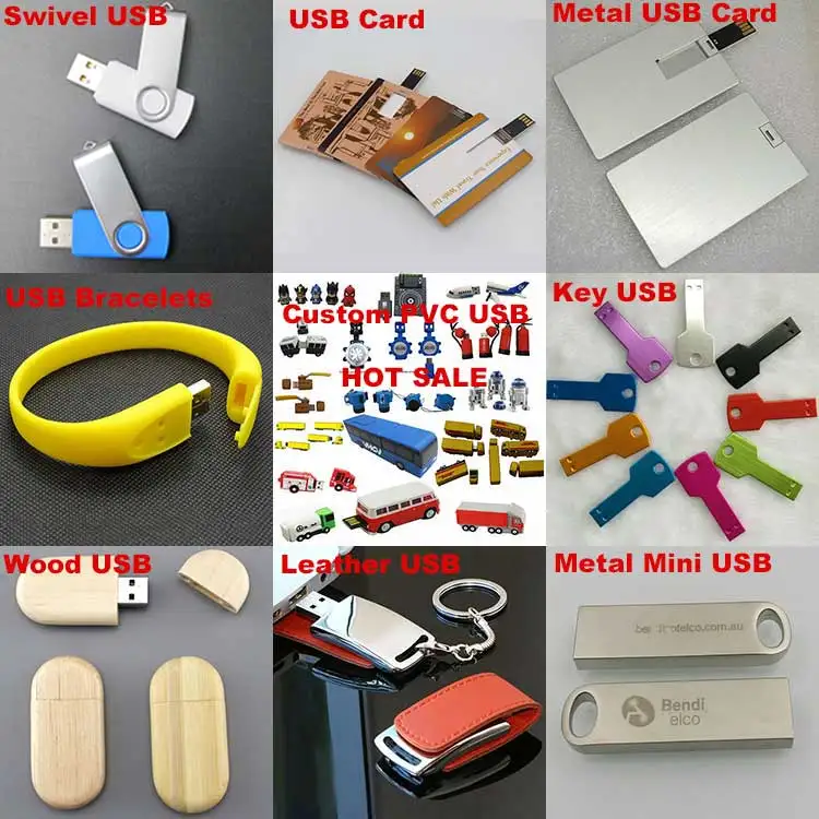 Personalized PVC USB 3D Shape LOGO Cartoon Pendrive Rubber Memory Stick Custom Thumb Bottle Poop Tyre Boat Car USB Flash Drive