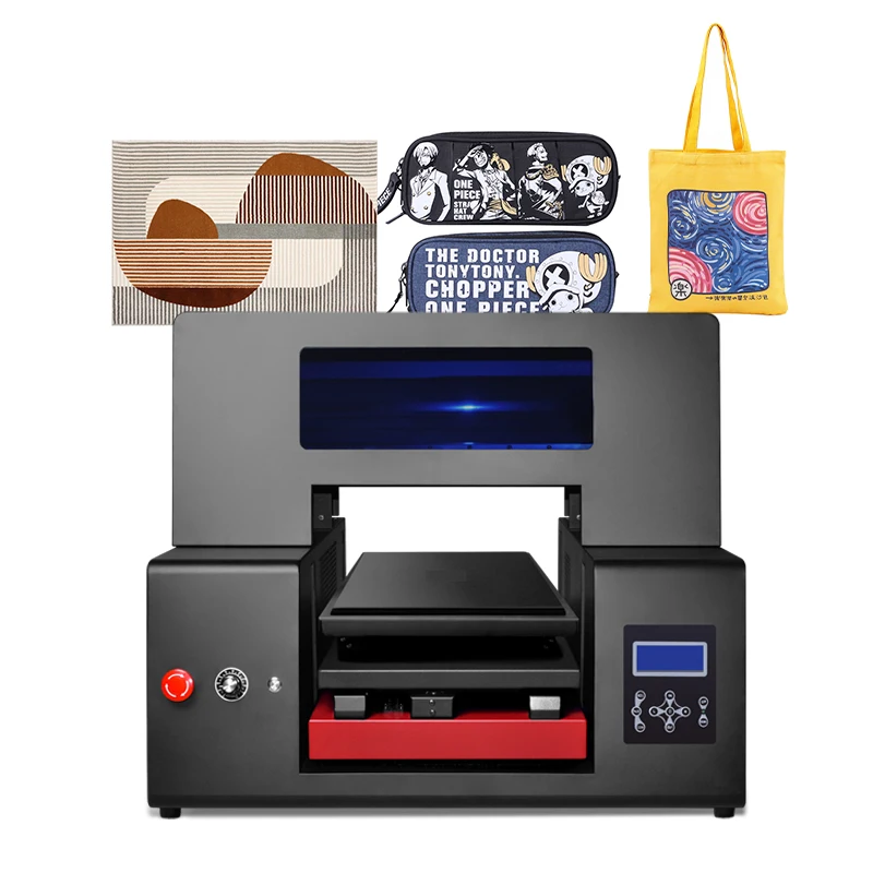 Automatic Flatbed UV Printer Machine for T-Shirts and Socks New Condition Factory Price Digital Print