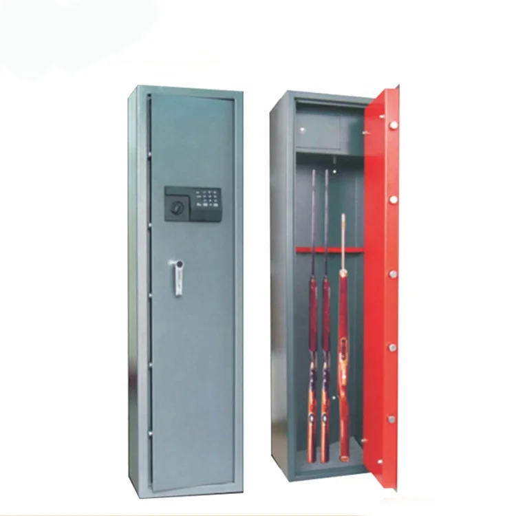 Crazy Selling Powder Coating Hot-rolling Steel Security Electronic Digital Development Treadlock Gun Safe Cabinet