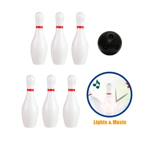 EPT Wholesale Mini Indoor Sports Games Family Toys Exercise Family Interactive Plastic Bowling Set for Kids