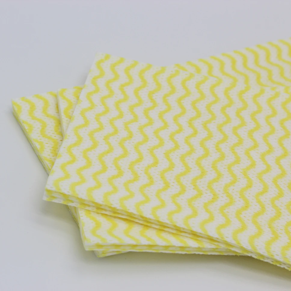 免绒一次性布水刺无纺布湿巾厨房重型湿巾