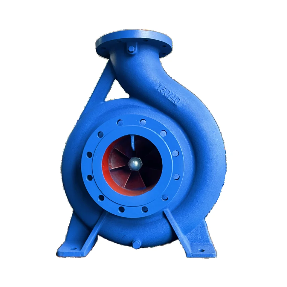 EN733 End Suction Centrifugal Water Pump 100m3/h to 200m3/h Capacity with 20m-45m Pump Head for Clean Water Transportation