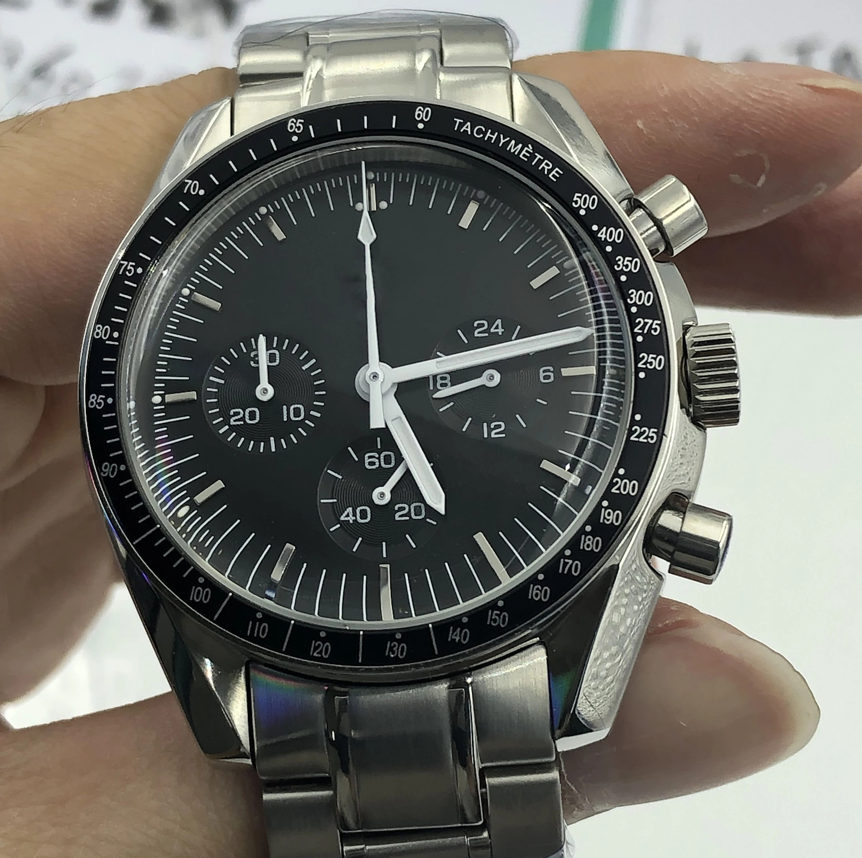 【Watasei!】ジャンク5台 Vk63 31.5mm Dial High Quality Japan Automatic Quartz Watches