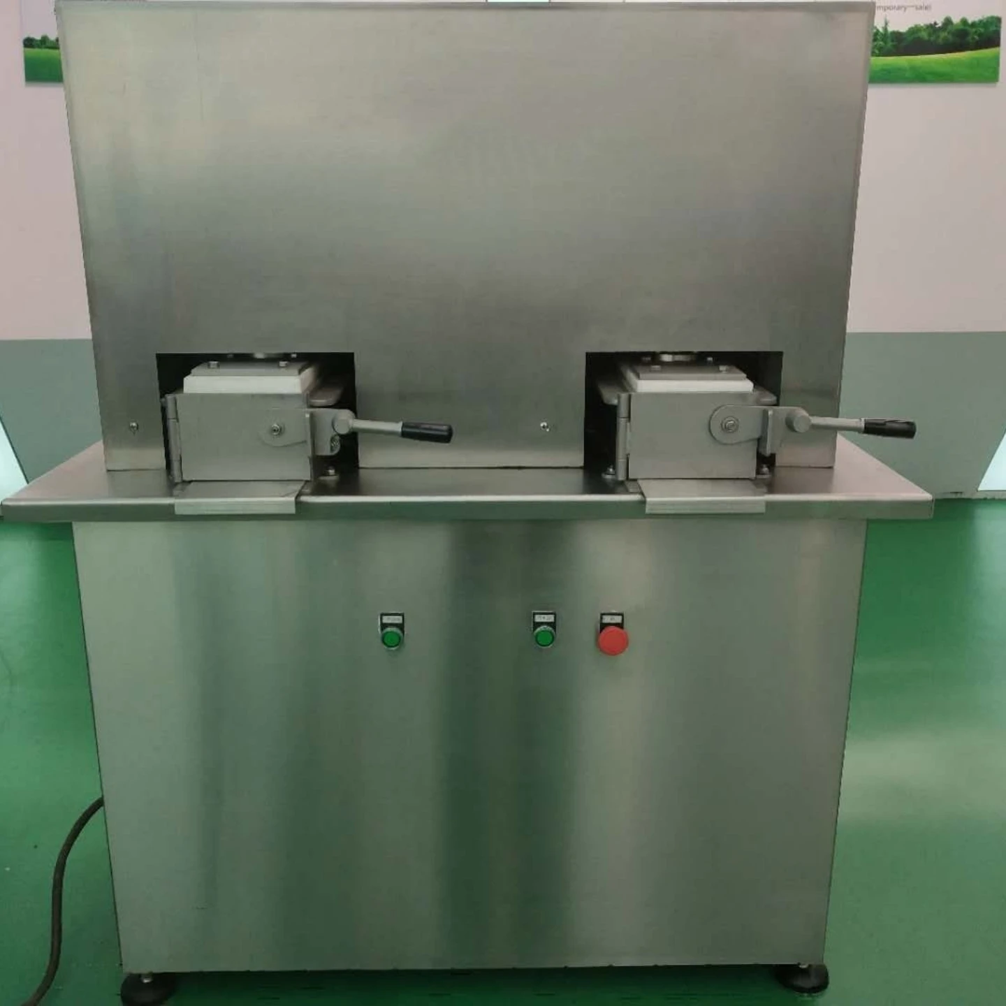 Dual-mode meat press | Hydraulic compression equipment for uniform meat shaping