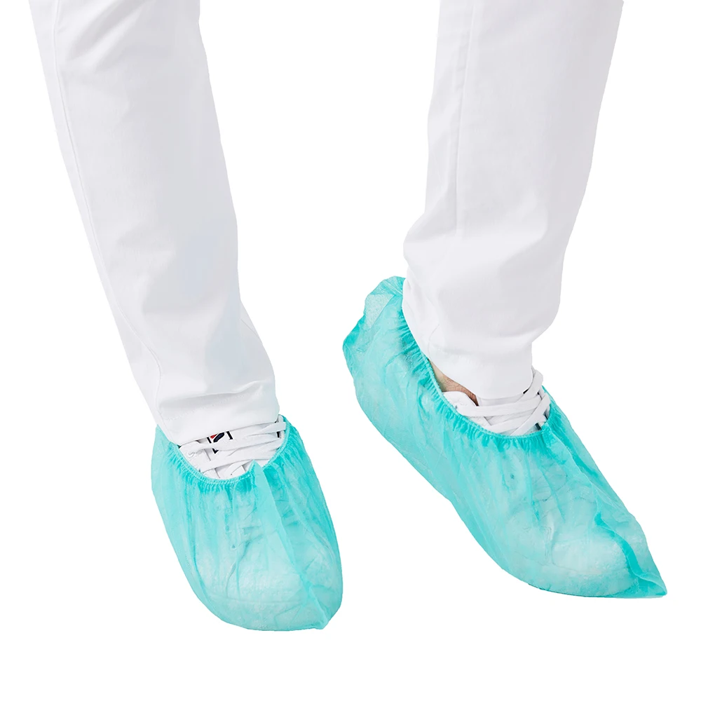 automatic shoe cover Disposable Plastic non woven  Shoe Cover medical suppliers waterproof shoe cover