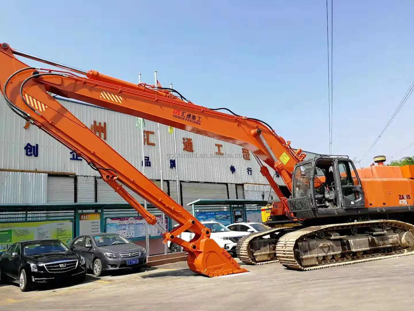 Excavator Long Reach Boom and Arm 12M to 32M for Sale
