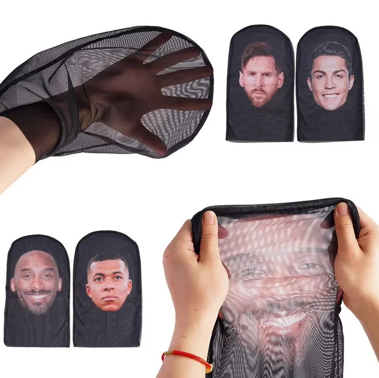 Passamontagna 3D Celebrity Face - Maschera Scaldacollo Originale - Copricapo Multicolore