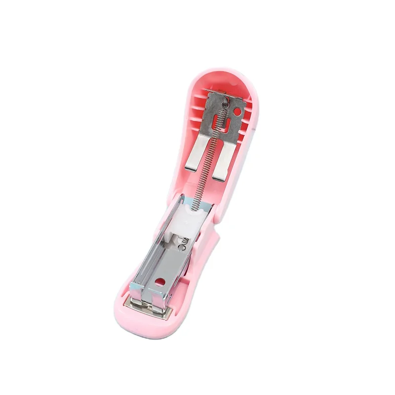 Color Cute Mini Stapler Student Stationery Supplies Multi-function Paper Binding Stapler Manufacturers Direct Wholesale