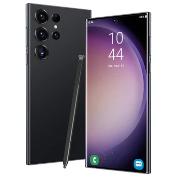 Original 5G Dual SIM S24 Ultra 16GB+1TB Smartphones Deca Core CPU 65W Quick HD Screen Resolution 108MP Rear Camera Mobile Phone