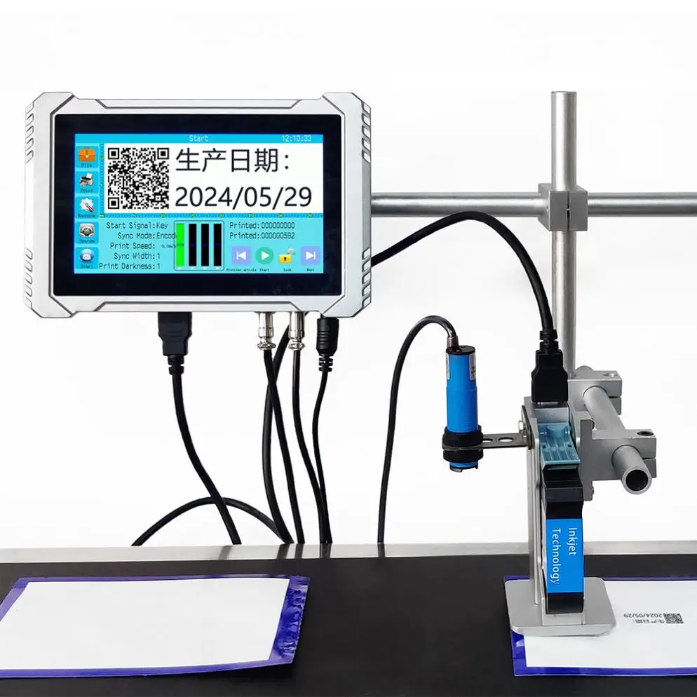 Logo Anywhere Portable Handheld Expiry Date Code Inkjet Printer Selpic 1 Printer Print WIFI Provided Flatbed Printer EVEBOT