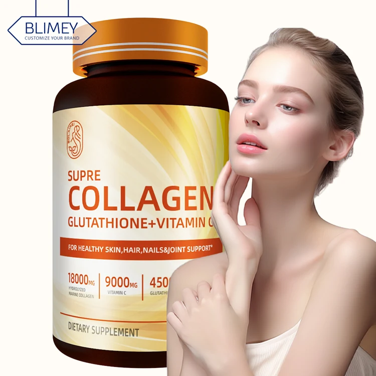 collagen peptides glutathione Custom Vitamin c Supplement Capsules White Label Glutathione Collagen Capsules Liver Support Buy Plix Glutathione Skin mg:100