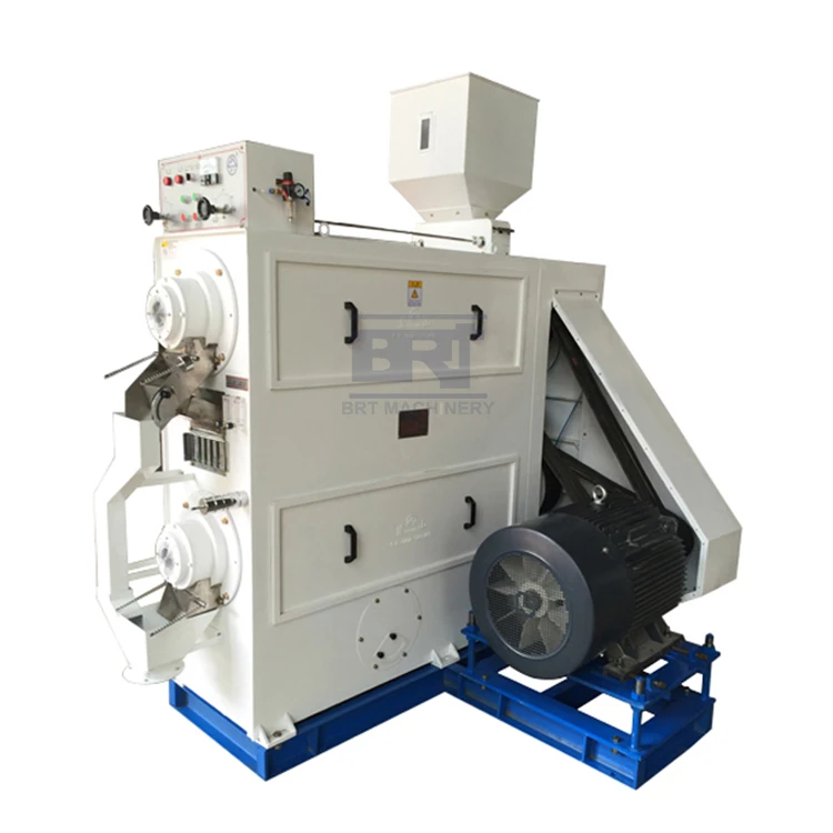 Rice Polisher Double Blower Powder Automatic Rice Polishing Machine