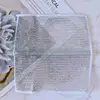 Silver wire overlock single layer