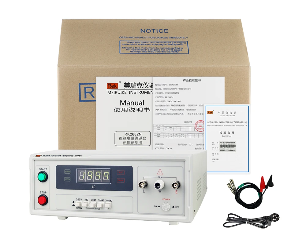 China Factory Rek Rk2682n Insulation Resistance Tester Price Buy