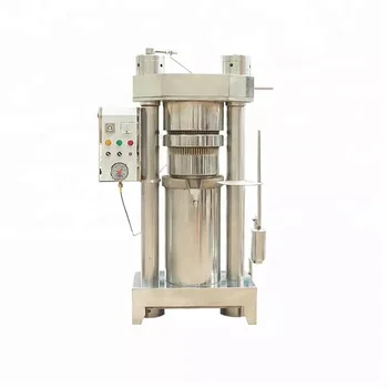 Vertical Perilla Seed Hydraulic Oil Press Tea Seed Automatic Korean Walnut Almond Sesame Cocoa Mobile Oil Machine