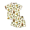 Reading Bear Forest Print