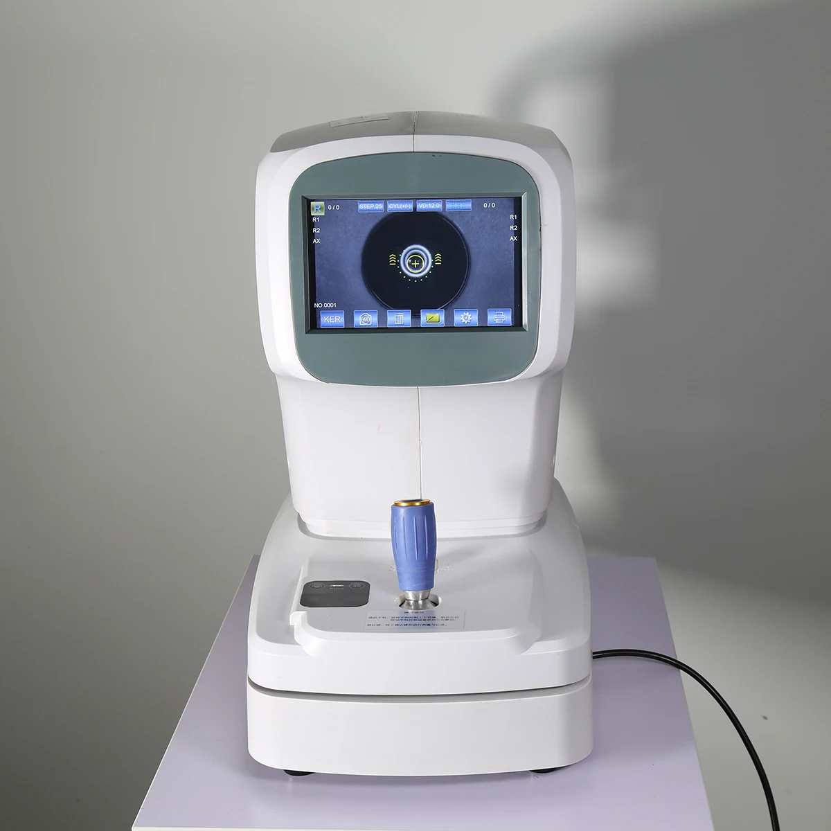 High Accuracy Clinical Optical Equipment Handheld Digital Optometry Eye Testing Auto Refractometer With Keratometer MSLRM10