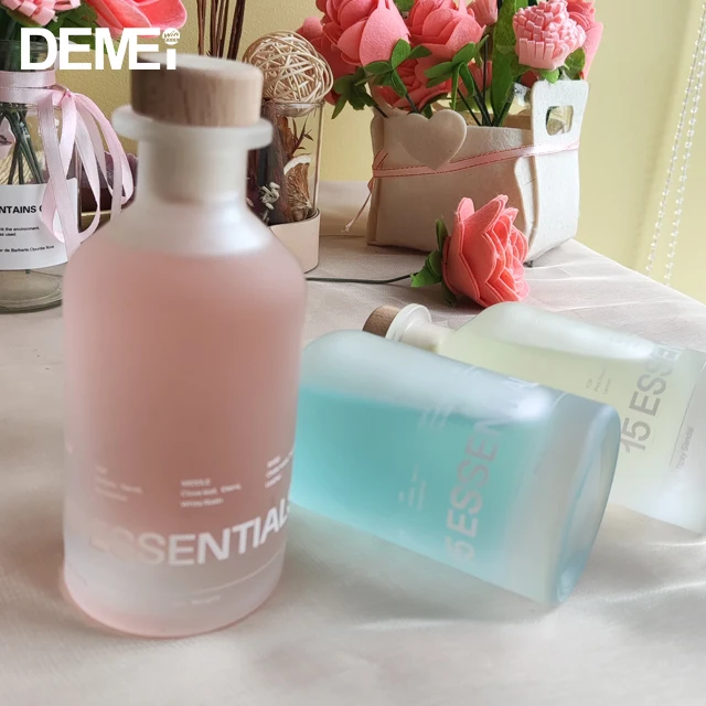 180ml Aromatherapy Essential Oil Bottle Air Fresh Fragrance Room Perfume Bedroom Glass Bottle