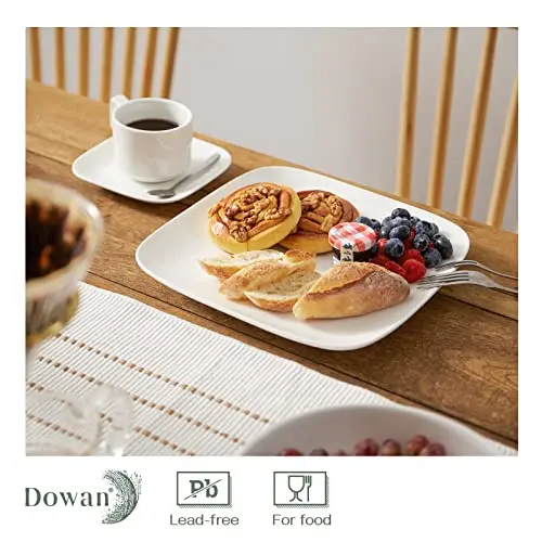 Luxury Fine China Ceramic Dinnerware Set Unique Design Eco-Friendly Plates with Engraving Technique manufacture