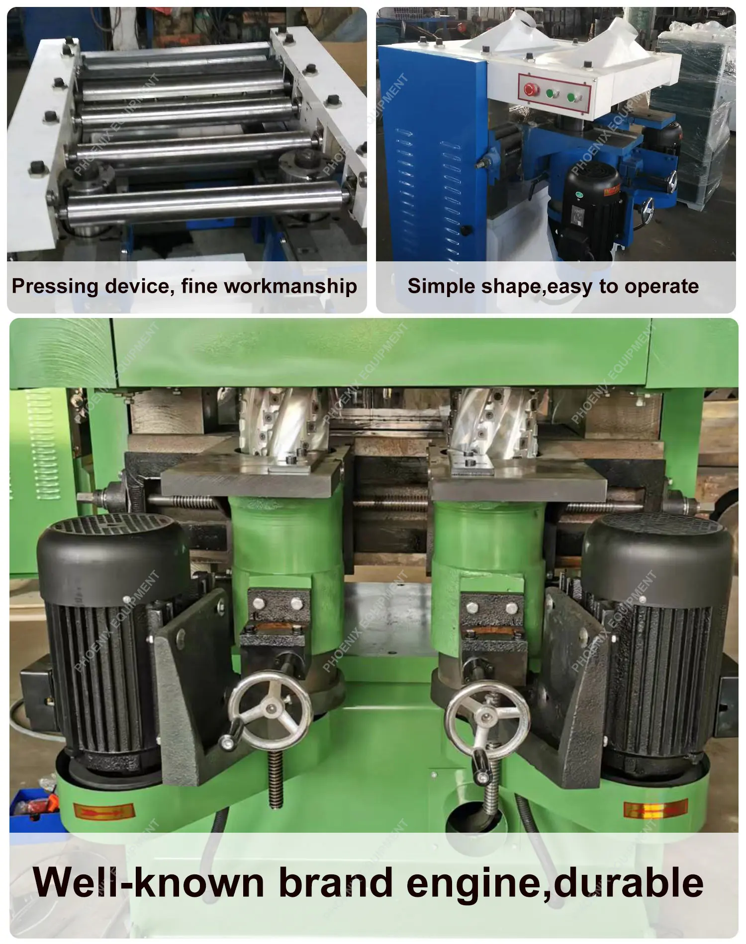 Wood Planner Machine 400mm Thickness Easy 4 Sides Planer Moulder