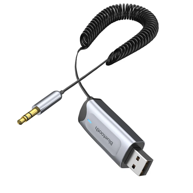 BT Aux адаптер Dongle USB к разъему 3 5 мм автомобильный аудио 0 комплект громкой связи для автомобильного приемника