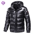 shiny bubble jacket mens