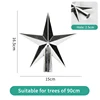 Superficie plateada brillante 15cm