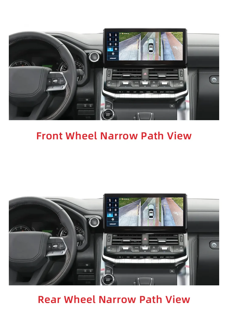 Wemaer 1080P AHD 360 Car Camera System for Toyota Land Cruiser LC300 High-trim JBL Bird View Panoramic Cameras factory