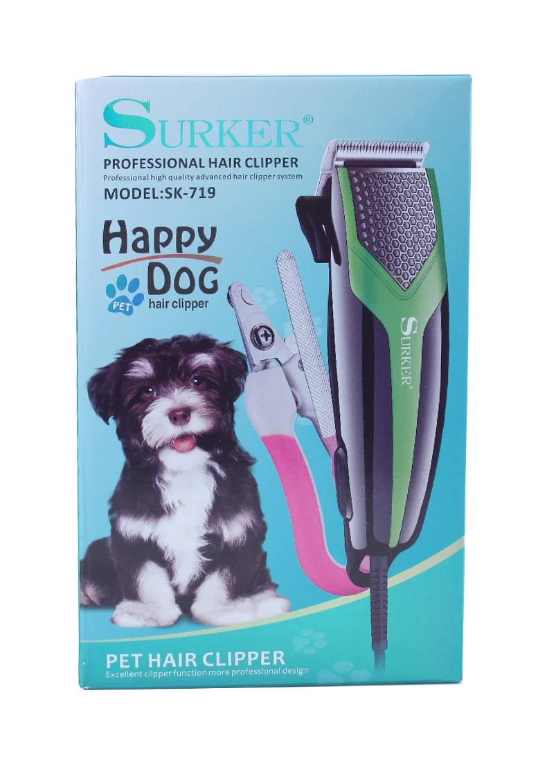 surker electric pet hair clippers with Alibaba