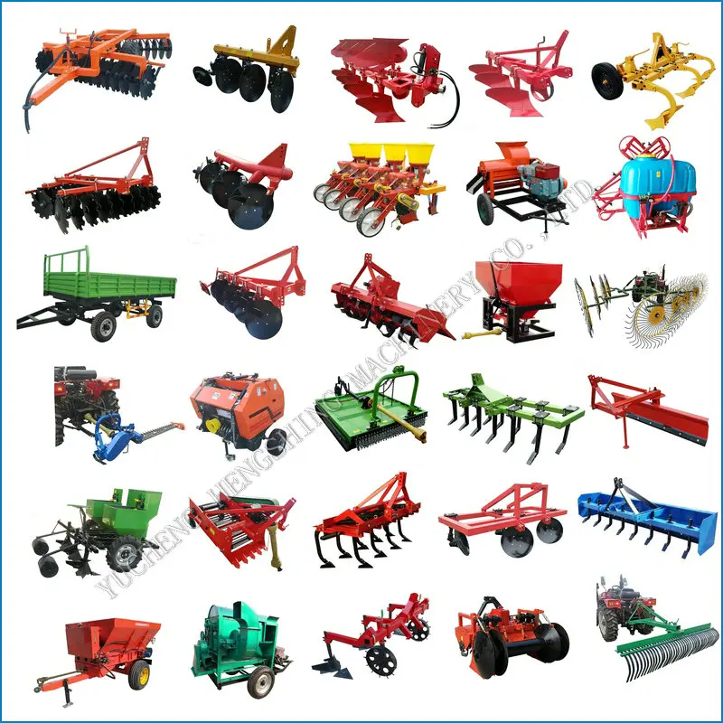 Implementos agrícolas Massey Ferguson Tractor Plough Disc Plough para venda