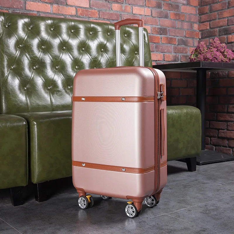 Abs Hard Shell Lightweight Trolley Suitcase Luggage 20/24/28 Inches