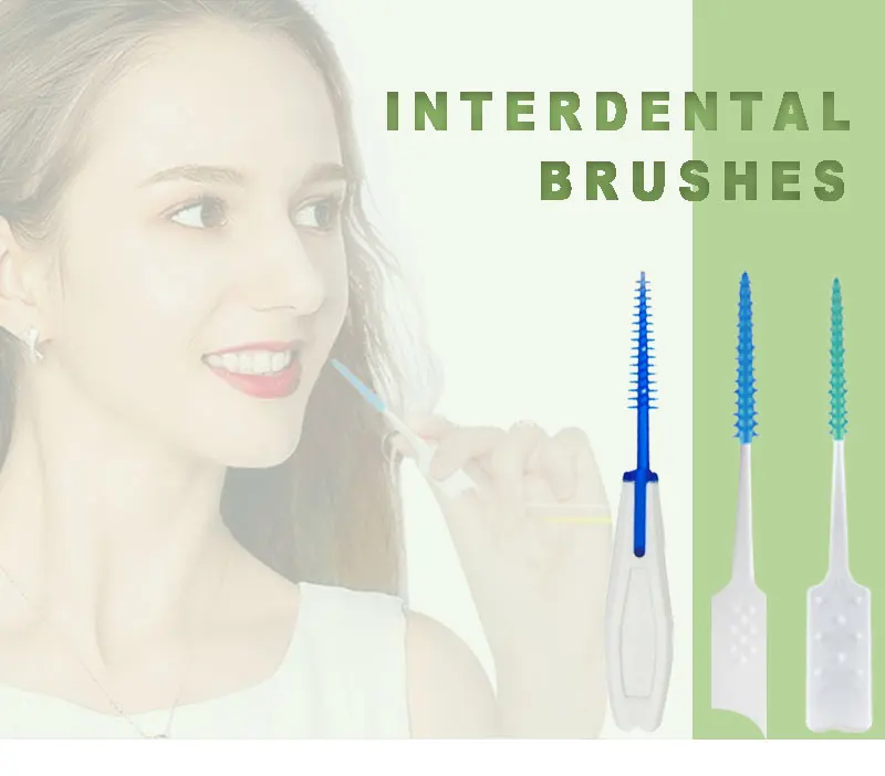 Small Size Silicone Interdental Brushes Super Soft Toothpicks Oral