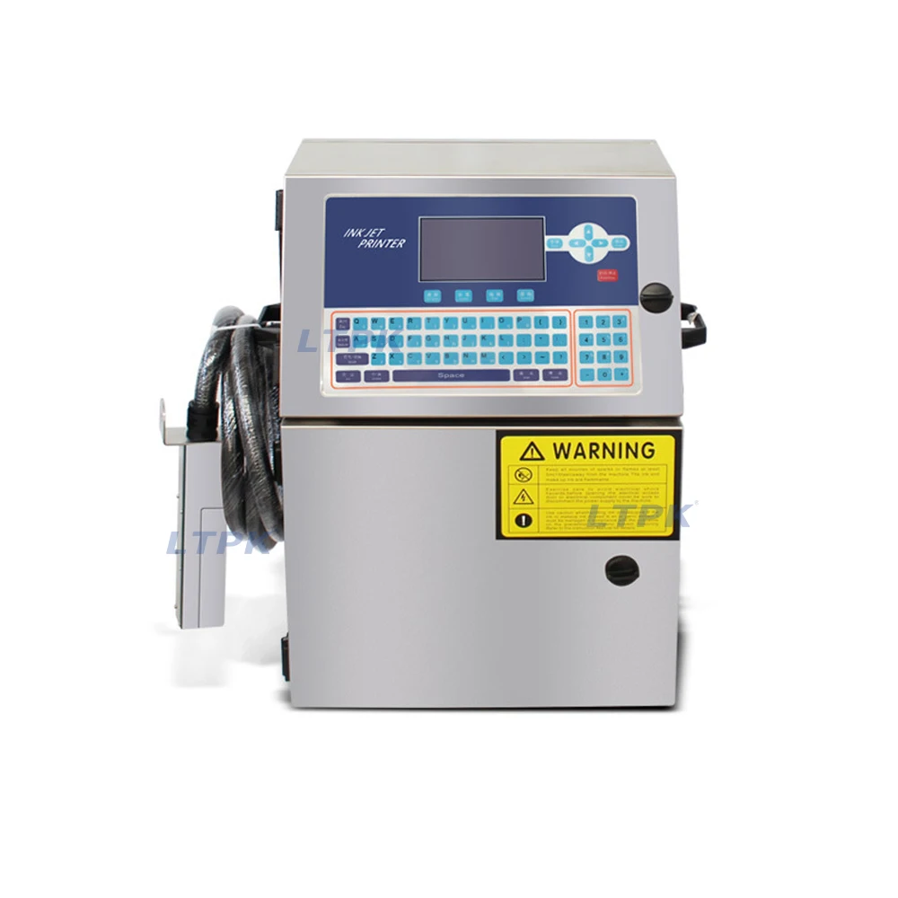 CIJ Printer QR Bar Batch Code Date Number Small Character Inkjet ...