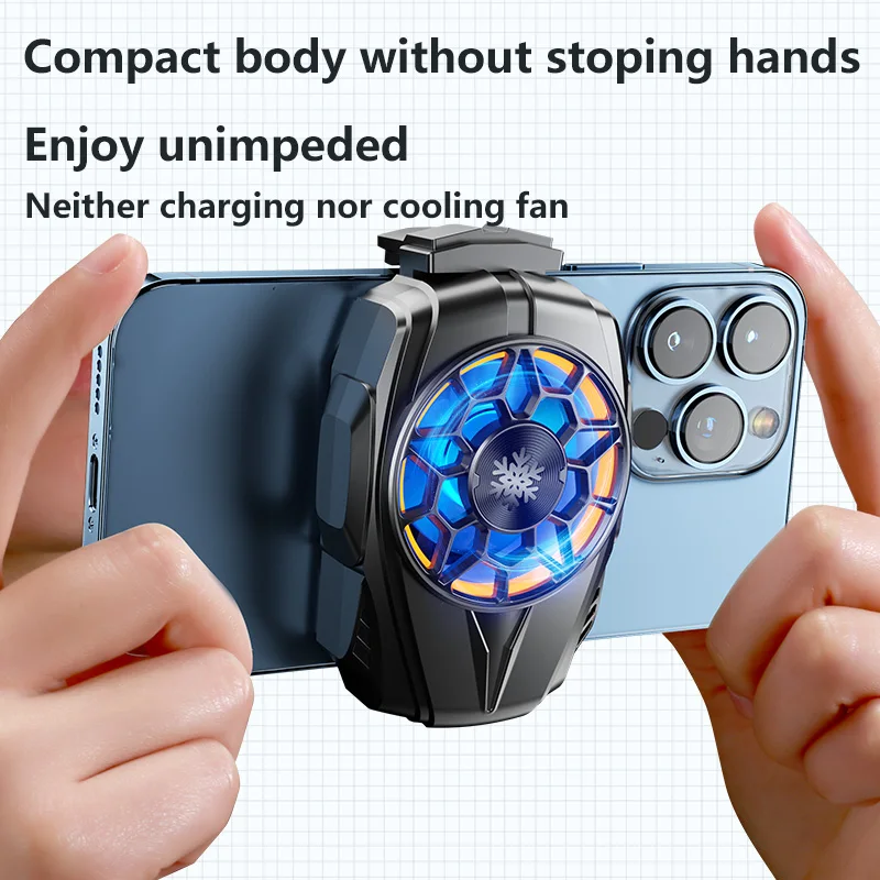 Factory Wholesale Customized F5 Mobile Radiator Cell Cooling Phone Cooler Fan Mobile Phone Holders