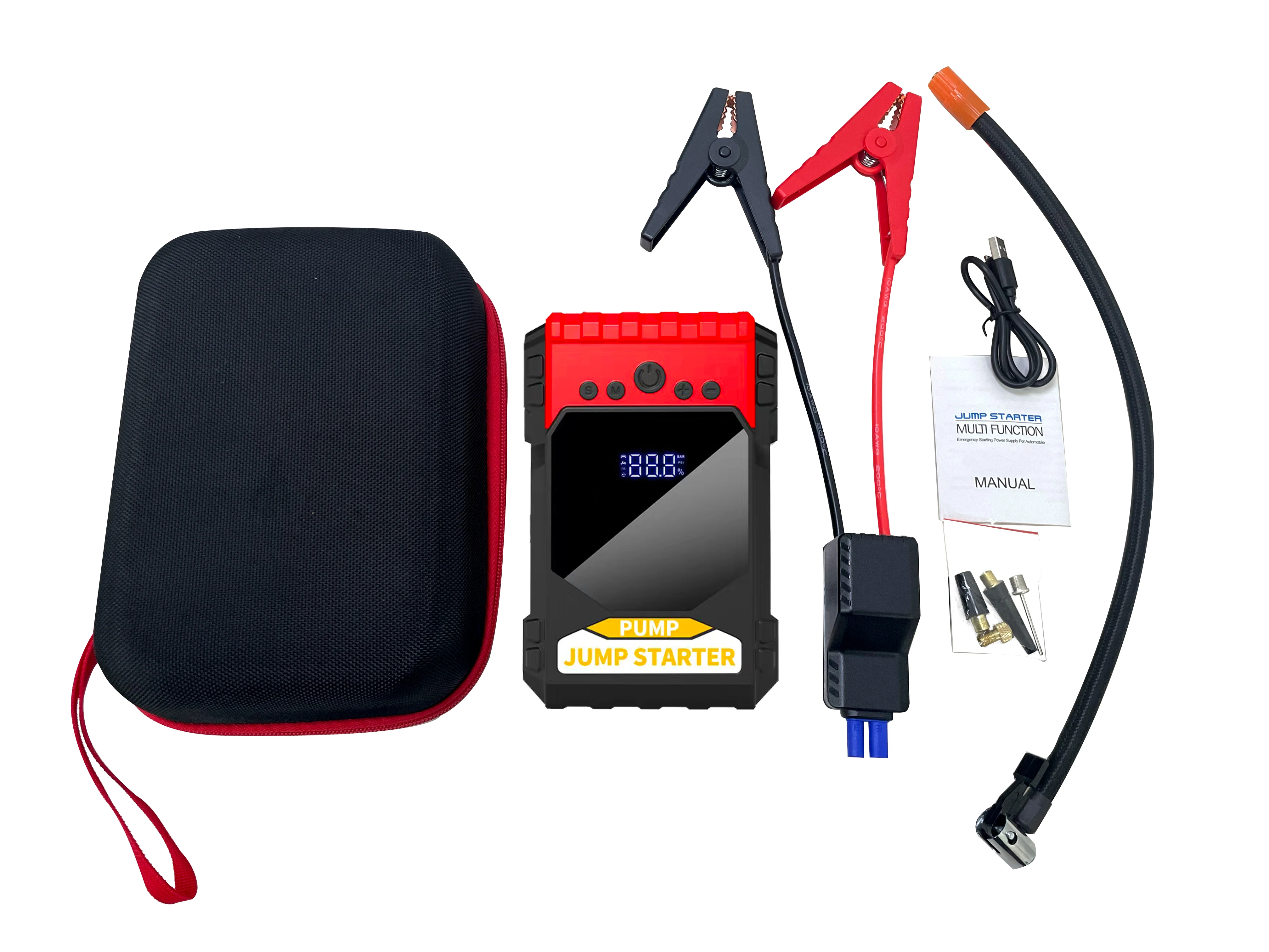 Br 2023 New Design Car Jump Portable 12v Car 10000 Mah Power Bank Car