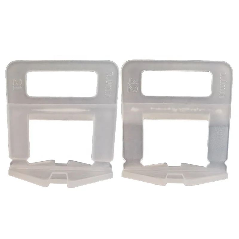 1.5mm Plastic Tile Spacers and Leveling System Clips Porcelain Tile Leveling Clips Construction Tool Tile Accessories