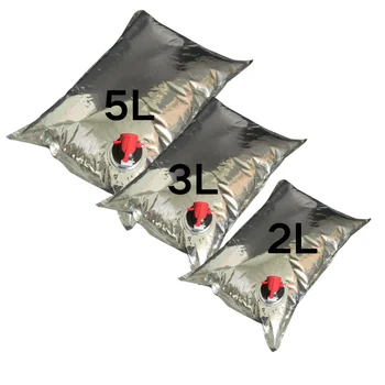 Spot supply 1L2L3L 5L Packaging Eco-Friendly Reusable Drink Bag Leak-Proof Beverage Bib Bag for Beverage Water Drink